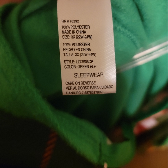 OFFERS WELCOME !Plus- Buddy the Elf hooded Onsie - Picture 4 of 4